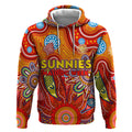 Personalised Sunnies NAIDOC Week 2024 Hoodie Aussie Aboriginal Art