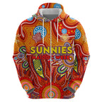 Personalised Sunnies NAIDOC Week 2024 Hoodie Aussie Aboriginal Art