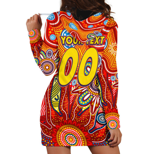 Personalised Sunnies NAIDOC Week 2024 Hoodie Dress Aussie Aboriginal Art
