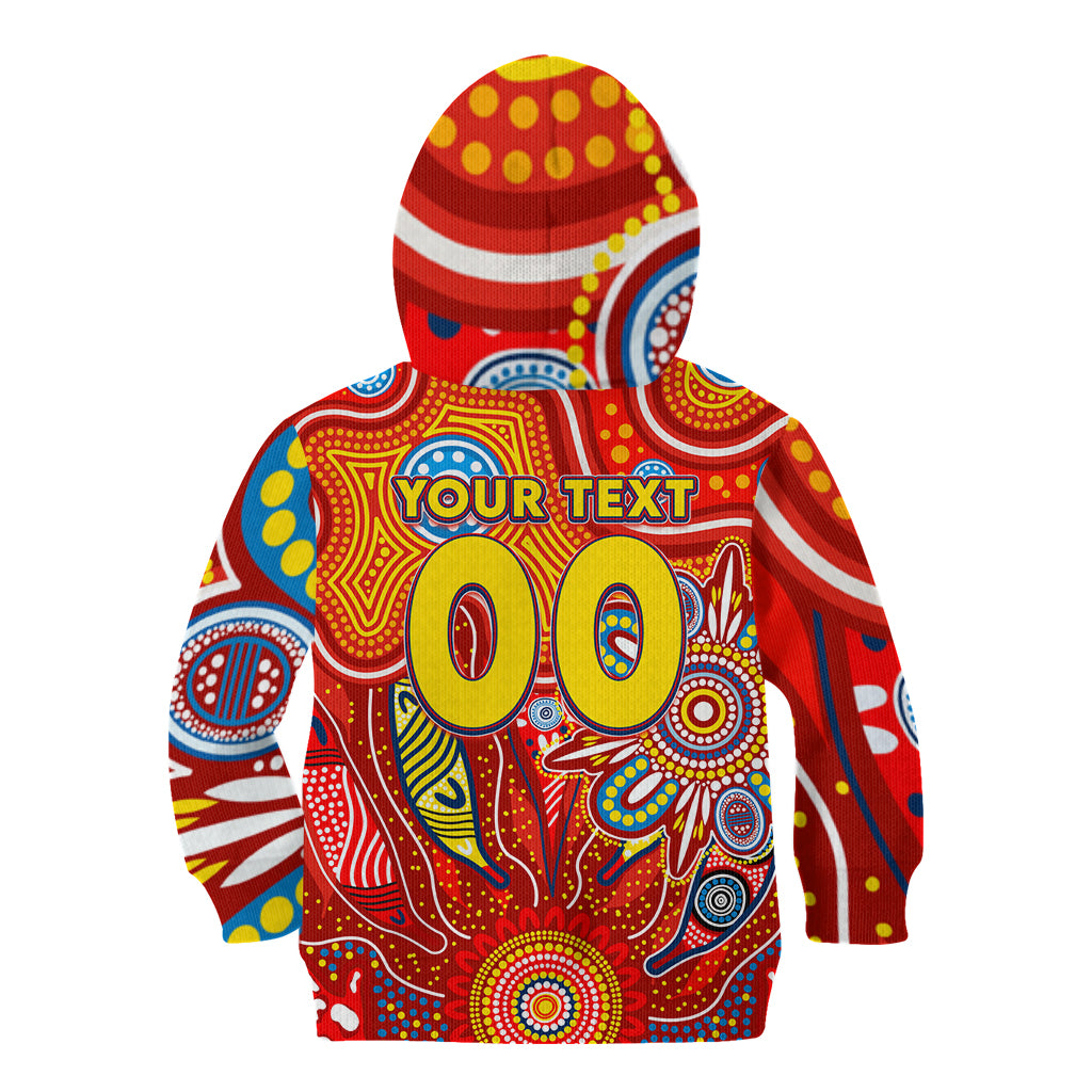 Personalised Sunnies NAIDOC Week 2024 Kid Hoodie Aussie Aboriginal Art