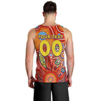 Personalised Sunnies NAIDOC Week 2024 Men Tank Top Aussie Aboriginal Art