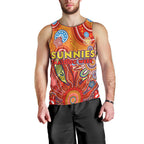 Personalised Sunnies NAIDOC Week 2024 Men Tank Top Aussie Aboriginal Art