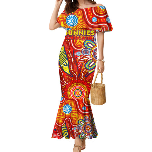 Personalised Sunnies NAIDOC Week 2024 Mermaid Dress Aussie Aboriginal Art