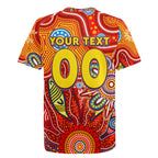 Personalised Sunnies NAIDOC Week 2024 Rugby Jersey Aussie Aboriginal Art