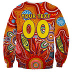 Personalised Sunnies NAIDOC Week 2024 Sweatshirt Aussie Aboriginal Art