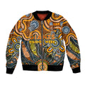 Personalised Giants NAIDOC Week 2024 Bomber Jacket Aussie Aboriginal Art