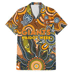 Personalised Giants NAIDOC Week 2024 Family Matching Mermaid Dress and Hawaiian Shirt Aussie Aboriginal Art