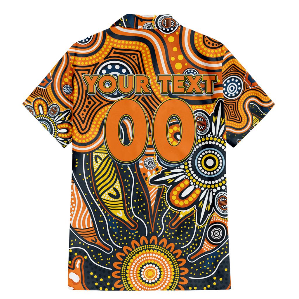 Personalised Giants NAIDOC Week 2024 Family Matching Mermaid Dress and Hawaiian Shirt Aussie Aboriginal Art