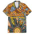Personalised Giants NAIDOC Week 2024 Family Matching Off Shoulder Maxi Dress and Hawaiian Shirt Aussie Aboriginal Art