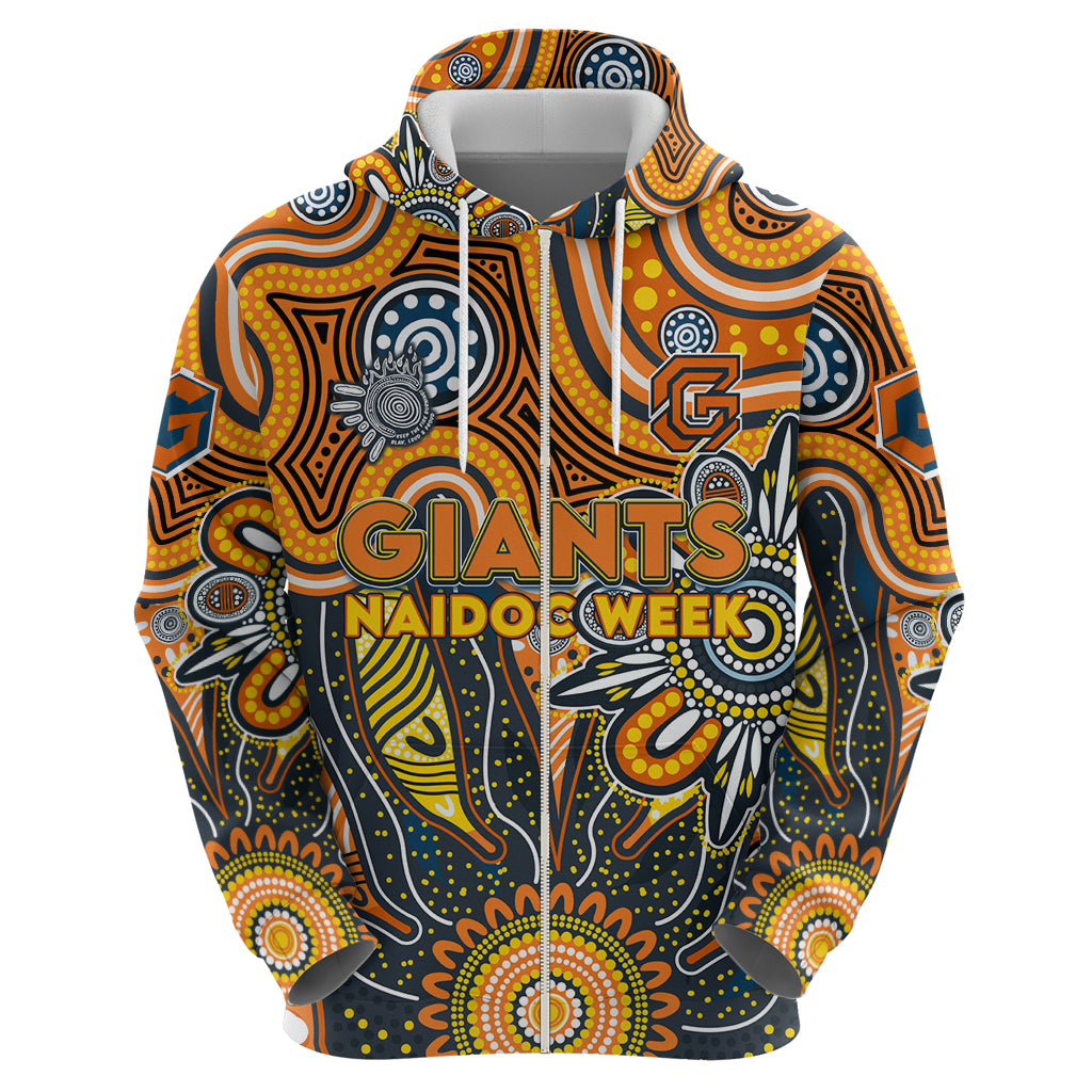 Personalised Giants NAIDOC Week 2024 Hoodie Aussie Aboriginal Art