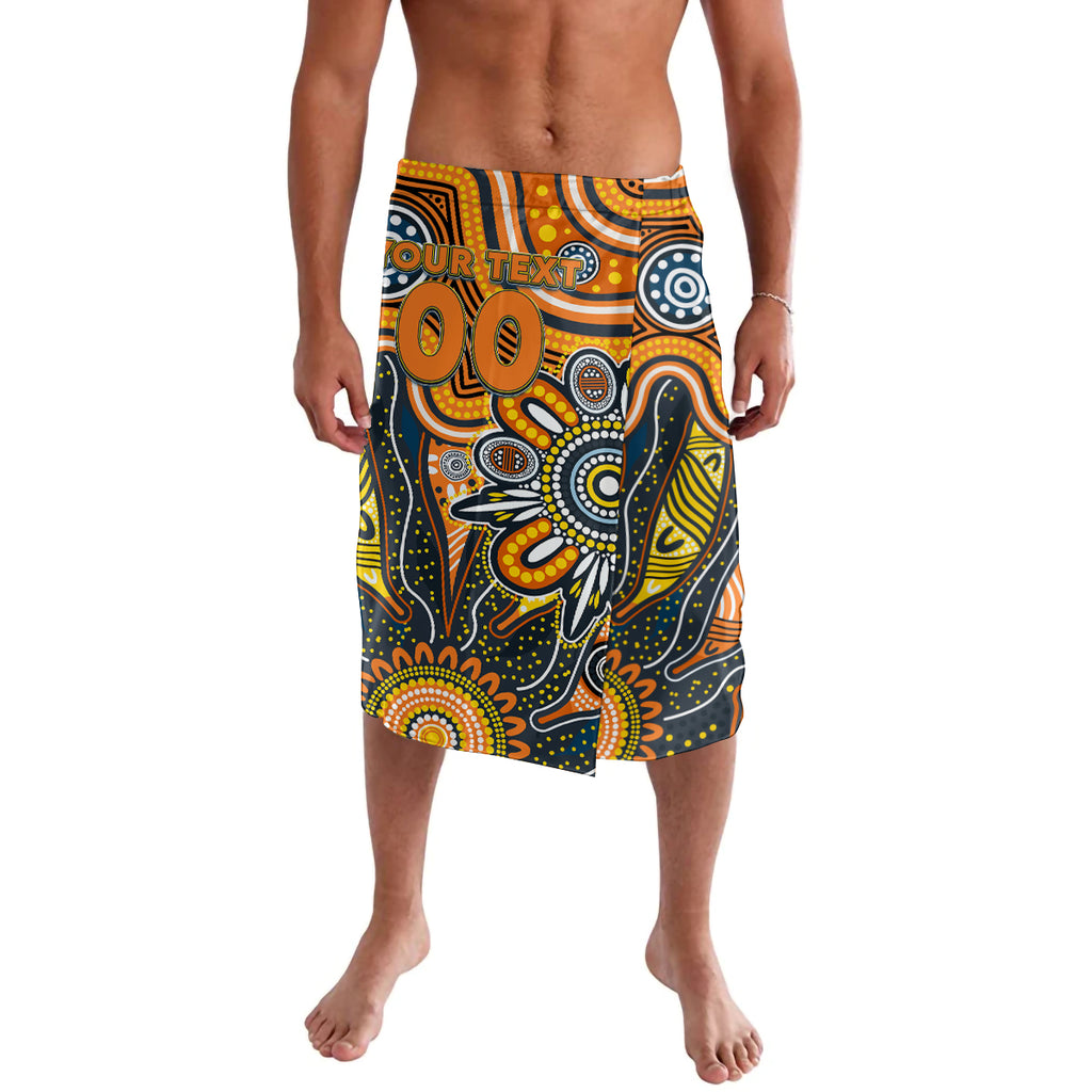 Personalised Giants NAIDOC Week 2024 Lavalava Aussie Aboriginal Art