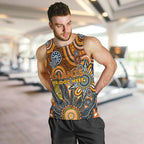 Personalised Giants NAIDOC Week 2024 Men Tank Top Aussie Aboriginal Art