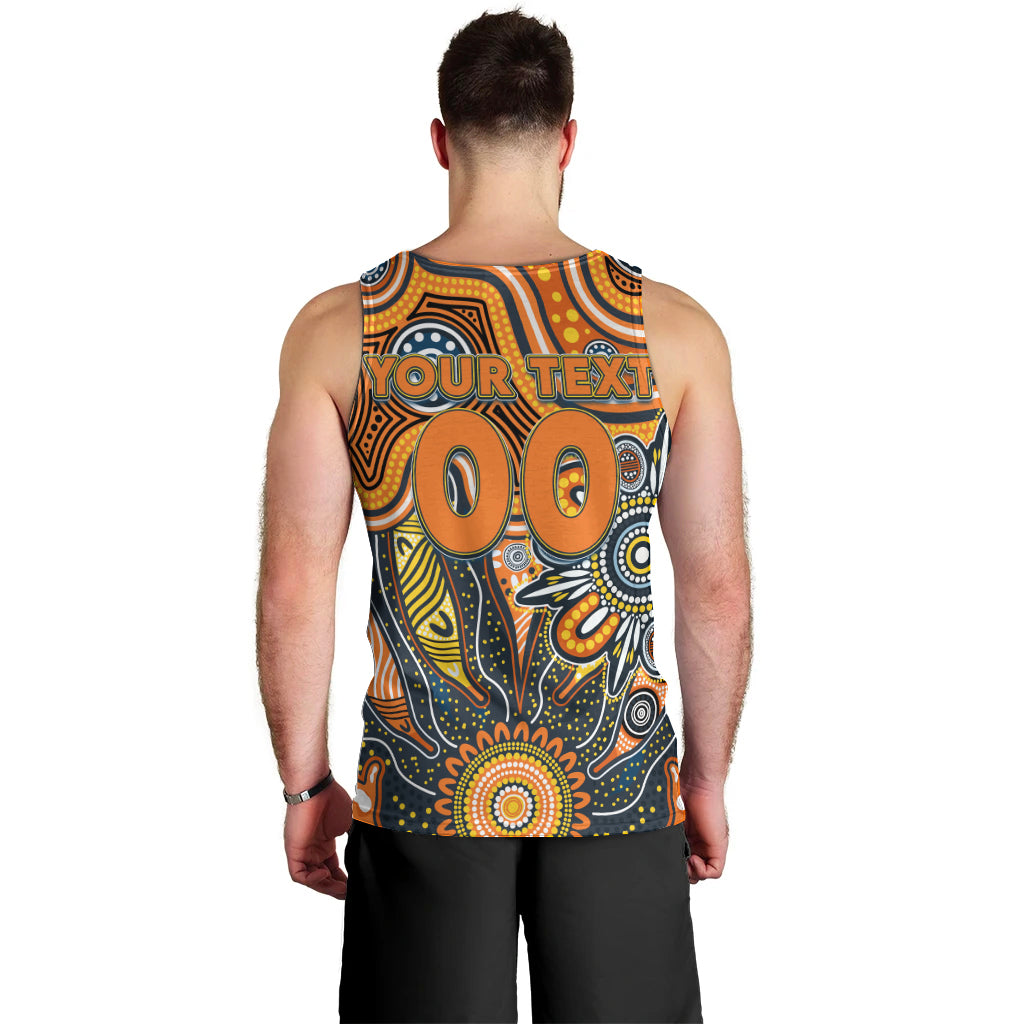 Personalised Giants NAIDOC Week 2024 Men Tank Top Aussie Aboriginal Art