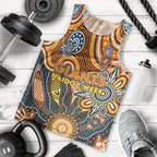 Personalised Giants NAIDOC Week 2024 Men Tank Top Aussie Aboriginal Art