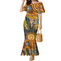 Personalised Giants NAIDOC Week 2024 Mermaid Dress Aussie Aboriginal Art