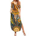 Personalised Giants NAIDOC Week 2024 Summer Maxi Dress Aussie Aboriginal Art