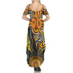 Personalised Giants NAIDOC Week 2024 Summer Maxi Dress Aussie Aboriginal Art