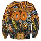 Personalised Giants NAIDOC Week 2024 Sweatshirt Aussie Aboriginal Art