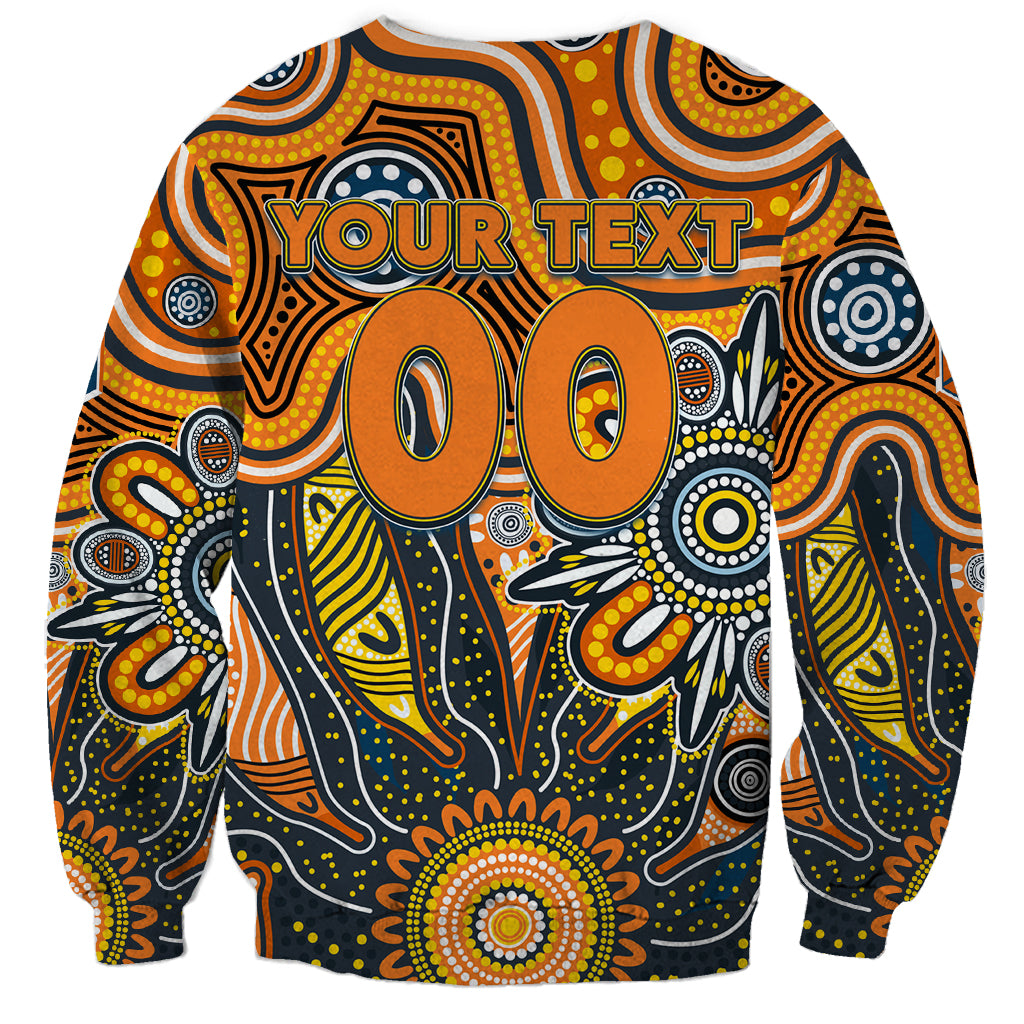 Personalised Giants NAIDOC Week 2024 Sweatshirt Aussie Aboriginal Art