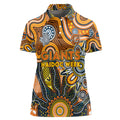 Personalised Giants NAIDOC Week 2024 Women Polo Shirt Aussie Aboriginal Art