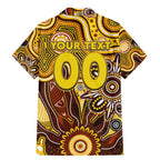 Personalised Hawks NAIDOC Week 2024 Family Matching Mermaid Dress and Hawaiian Shirt Aussie Aboriginal Art