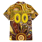 Personalised Hawks NAIDOC Week 2024 Family Matching Summer Maxi Dress and Hawaiian Shirt Aussie Aboriginal Art