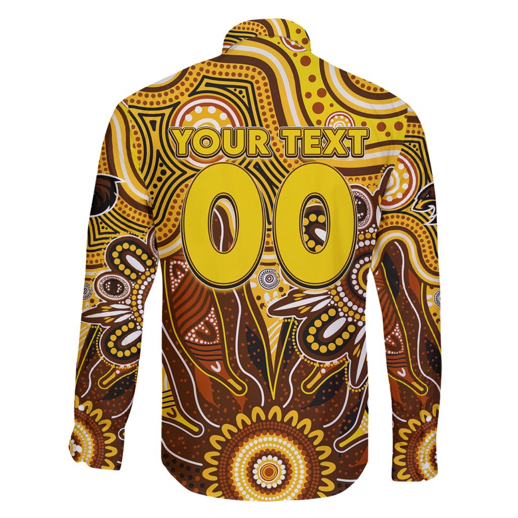 Personalised Hawks NAIDOC Week 2024 Family Matching Tank Maxi Dress and Hawaiian Shirt Aussie Aboriginal Art