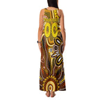 Personalised Hawks NAIDOC Week 2024 Family Matching Tank Maxi Dress and Hawaiian Shirt Aussie Aboriginal Art