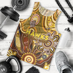 Personalised Hawks NAIDOC Week 2024 Men Tank Top Aussie Aboriginal Art