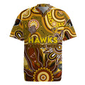 Personalised Hawks NAIDOC Week 2024 Rugby Jersey Aussie Aboriginal Art
