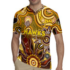Personalised Hawks NAIDOC Week 2024 Rugby Jersey Aussie Aboriginal Art