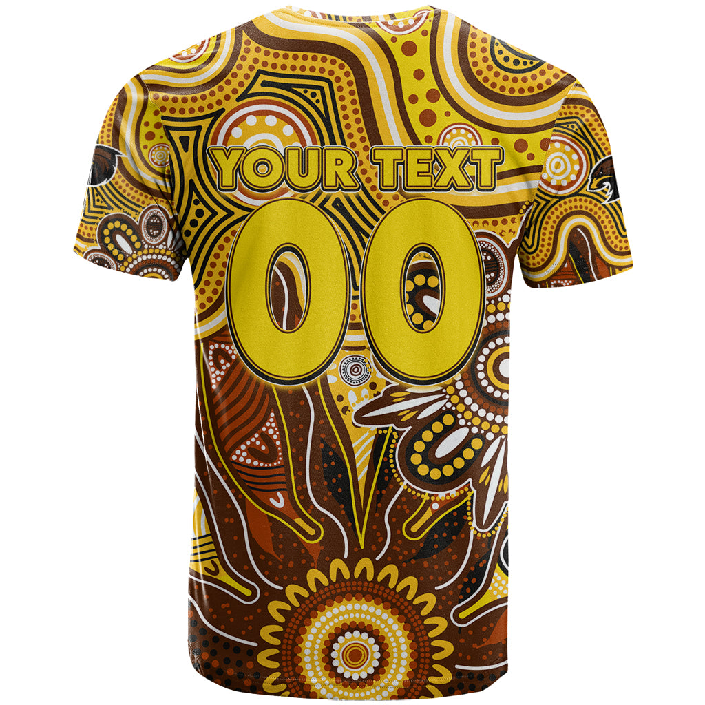 Personalised Hawks NAIDOC Week 2024 T Shirt Aussie Aboriginal Art