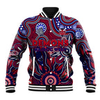 Personalised Demons NAIDOC Week 2024 Baseball Jacket Aussie Aboriginal Art