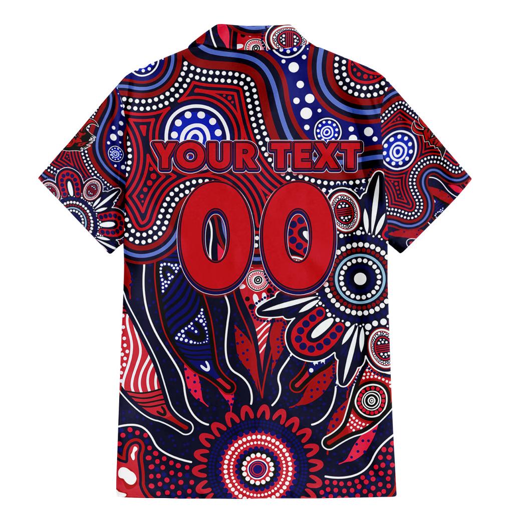 Personalised Demons NAIDOC Week 2024 Family Matching Mermaid Dress and Hawaiian Shirt Aussie Aboriginal Art
