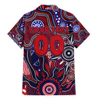 Personalised Demons NAIDOC Week 2024 Family Matching Mermaid Dress and Hawaiian Shirt Aussie Aboriginal Art
