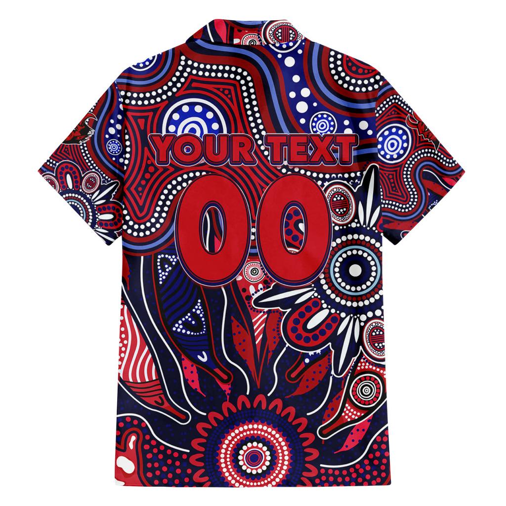 Personalised Demons NAIDOC Week 2024 Family Matching Summer Maxi Dress and Hawaiian Shirt Aussie Aboriginal Art
