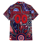 Personalised Demons NAIDOC Week 2024 Family Matching Tank Maxi Dress and Hawaiian Shirt Aussie Aboriginal Art