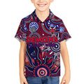 Personalised Demons NAIDOC Week 2024 Kid Hawaiian Shirt Aussie Aboriginal Art