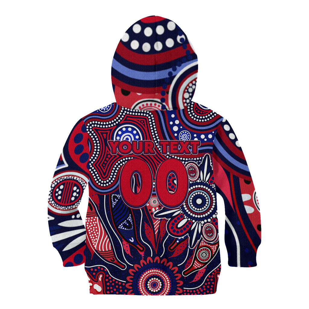 Personalised Demons NAIDOC Week 2024 Kid Hoodie Aussie Aboriginal Art