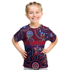 Personalised Demons NAIDOC Week 2024 Kid T Shirt Aussie Aboriginal Art