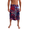 Personalised Demons NAIDOC Week 2024 Lavalava Aussie Aboriginal Art