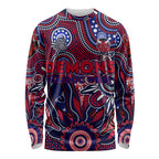 Personalised Demons NAIDOC Week 2024 Long Sleeve Shirt Aussie Aboriginal Art