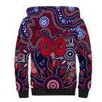 Personalised Demons NAIDOC Week 2024 Sherpa Hoodie Aussie Aboriginal Art