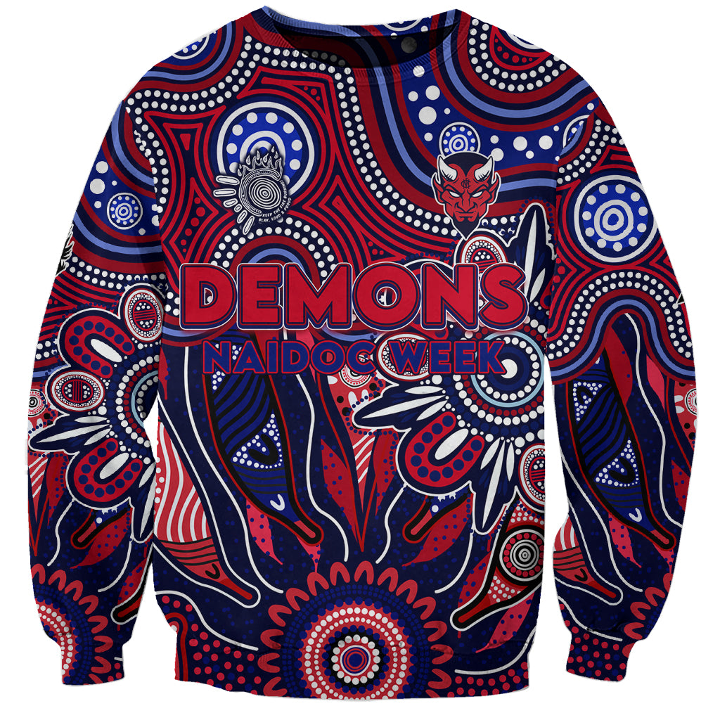 Personalised Demons NAIDOC Week 2024 Sweatshirt Aussie Aboriginal Art