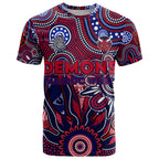 Personalised Demons NAIDOC Week 2024 T Shirt Aussie Aboriginal Art