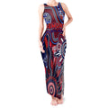 Personalised Demons NAIDOC Week 2024 Tank Maxi Dress Aussie Aboriginal Art