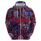 Personalised Demons NAIDOC Week 2024 Zip Hoodie Aussie Aboriginal Art
