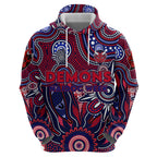 Personalised Demons NAIDOC Week 2024 Zip Hoodie Aussie Aboriginal Art