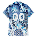 Personalised Kangaroos NAIDOC Week 2024 Family Matching Tank Maxi Dress and Hawaiian Shirt Aussie Aboriginal Art