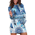 Personalised Kangaroos NAIDOC Week 2024 Hoodie Dress Aussie Aboriginal Art